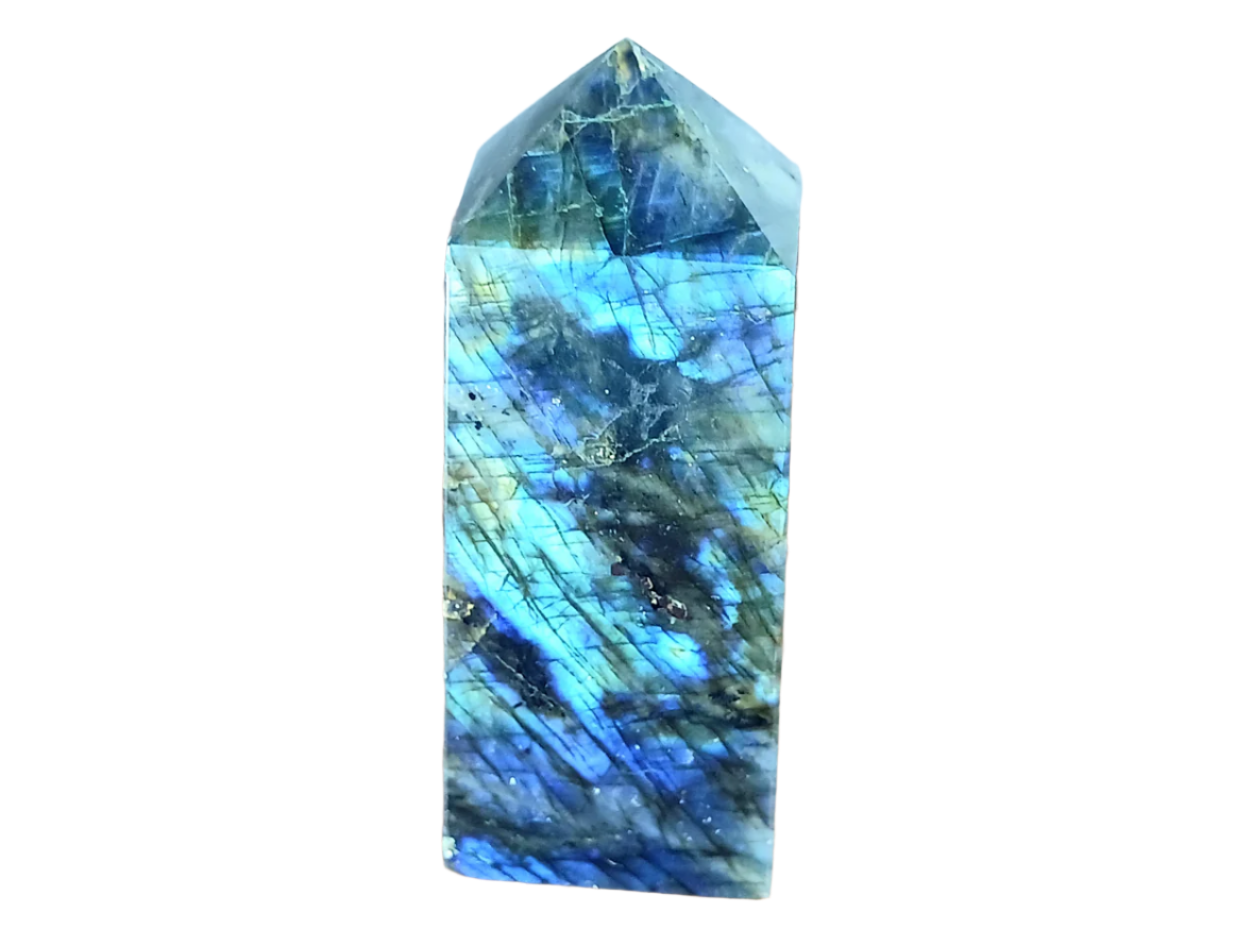250G Labradorite Crystal Tower