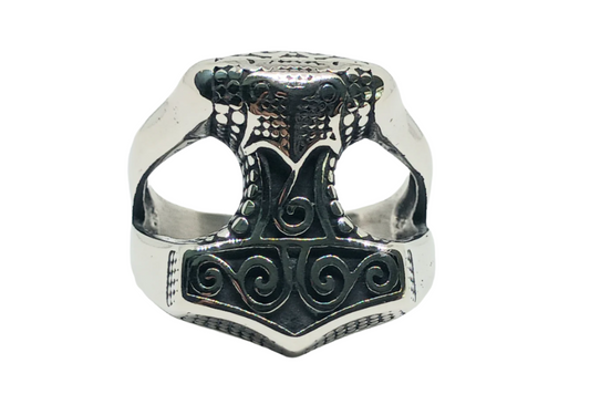 Stainless Steel Mjölnir Ring