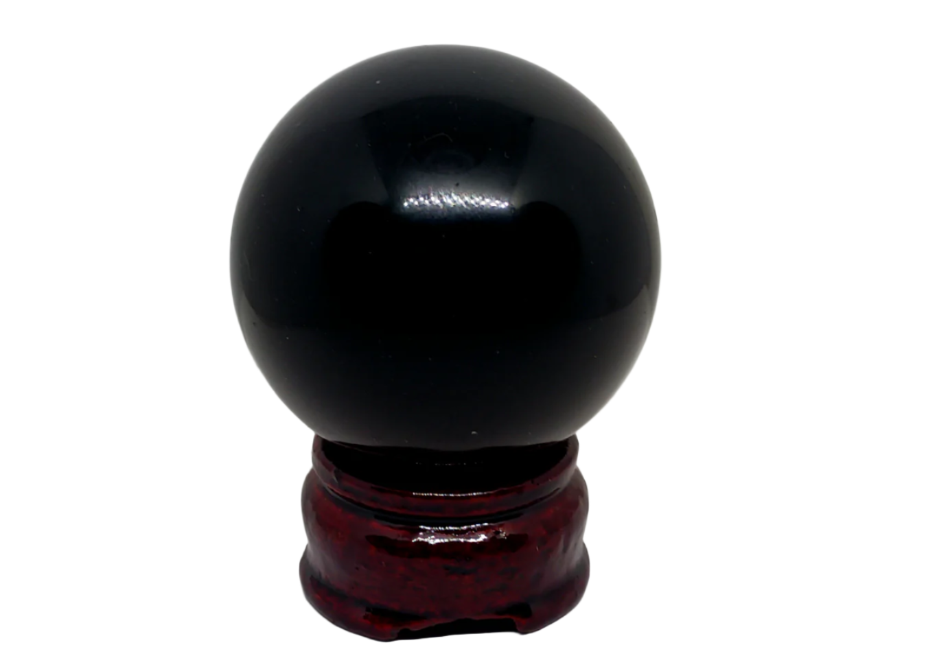 280G Obsidian Crystal Sphere