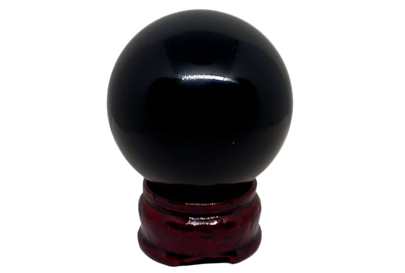 280G Obsidian Crystal Sphere