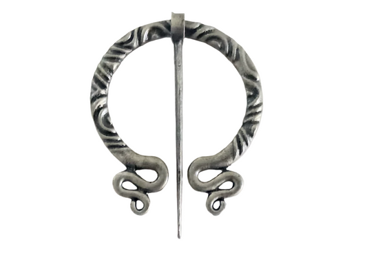 Viking Celtic Penannular Brooch Cloak Pin