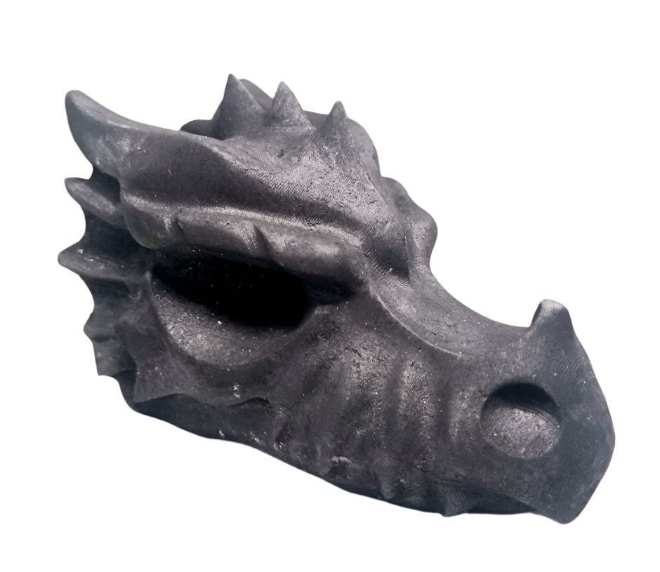 177G Shungite Crystal Dragon Head