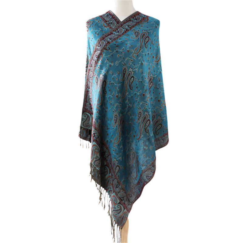 Colorful Tassel Scarf