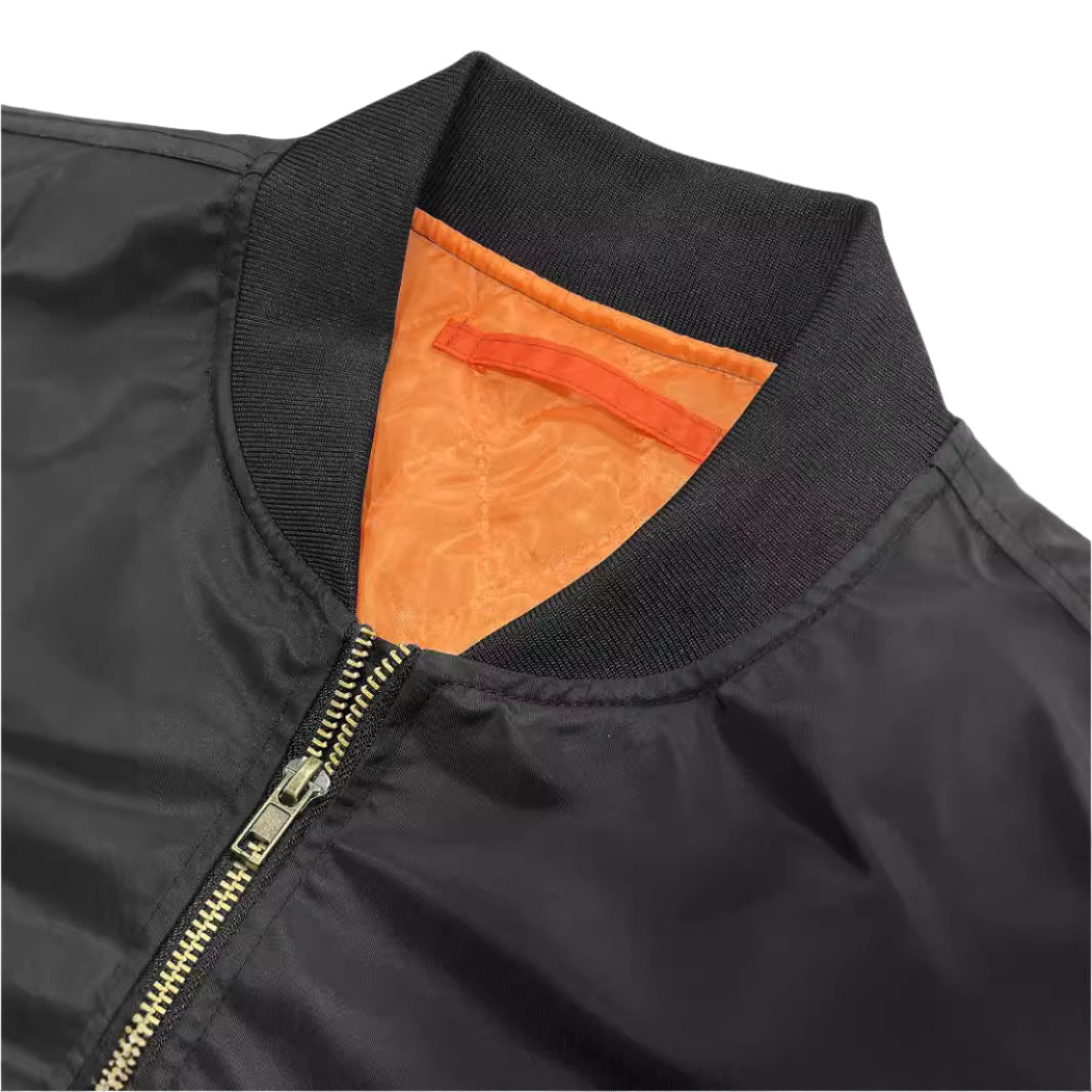 Men's Nylon Zip Up Jacket