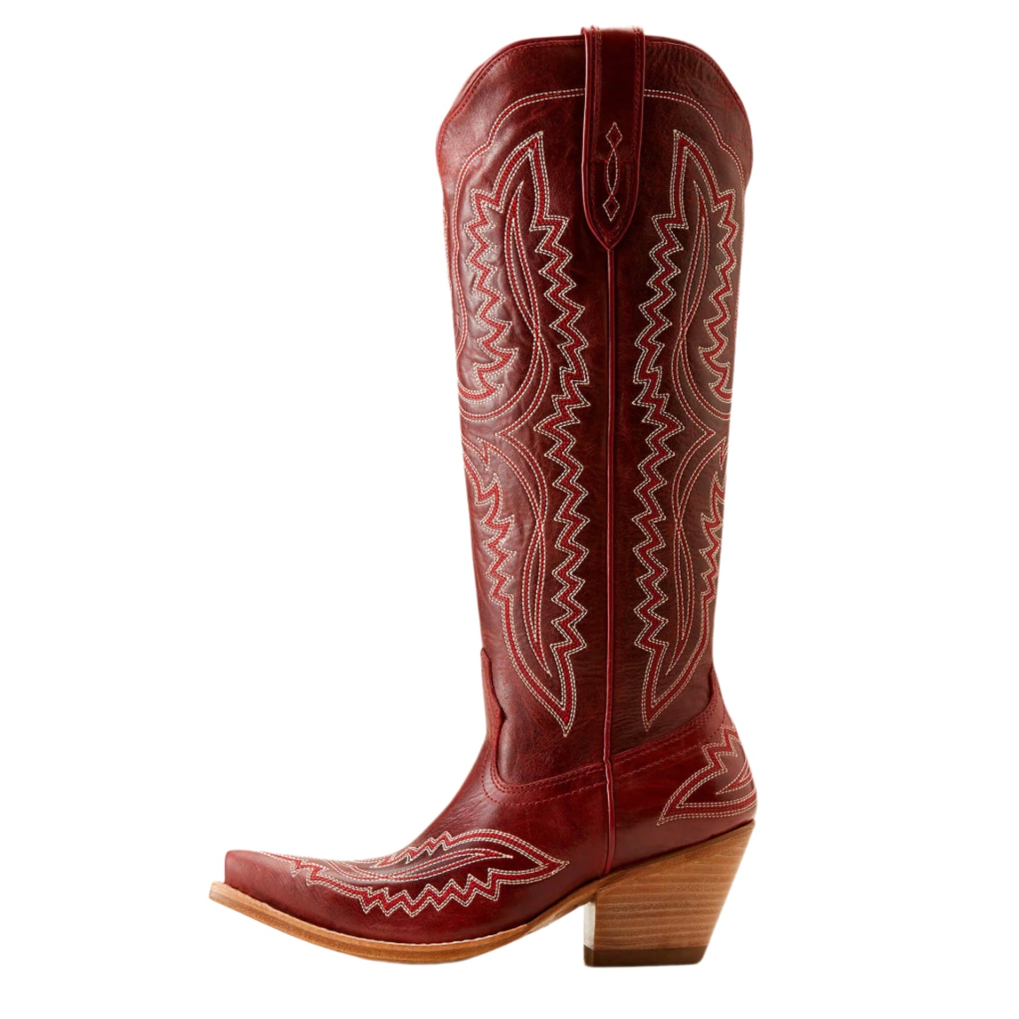 Side Zipper PU Leather Boots