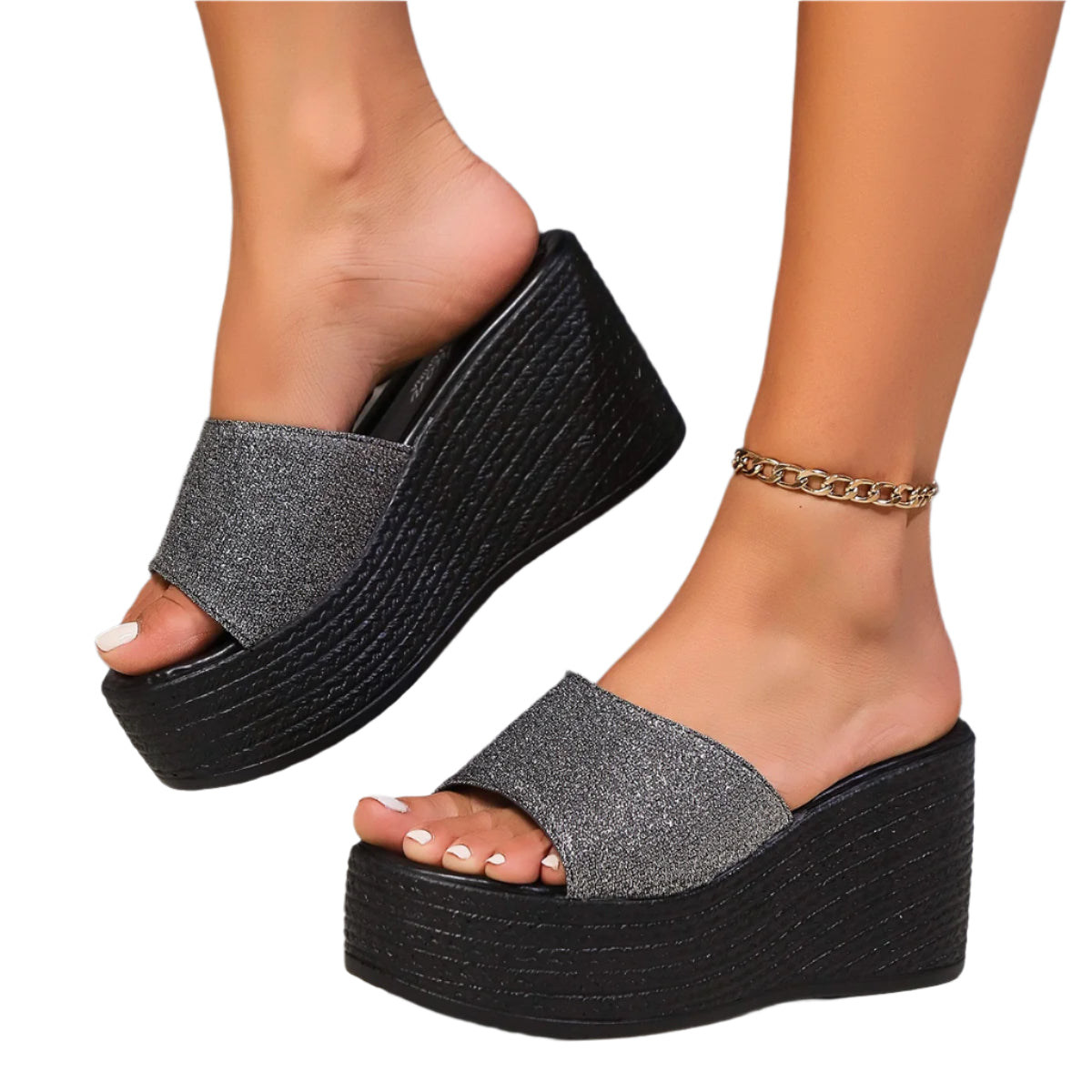 Open Toe Wedge Sandals