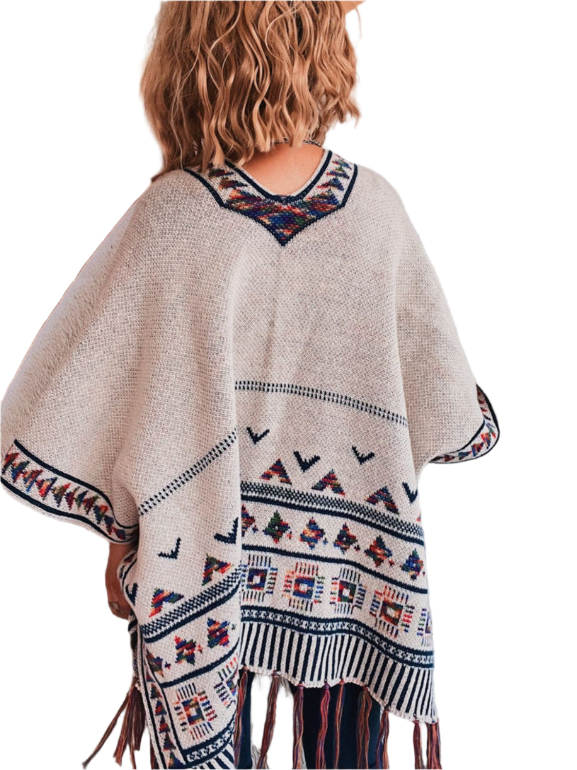 Fringe Open Front Cardigan