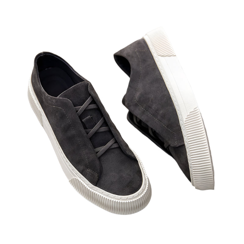 Men's Suede Slip On Shoes