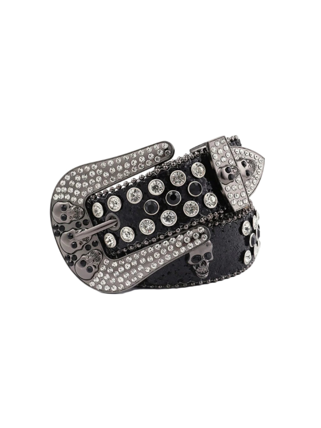 PU Leather Skull Belt