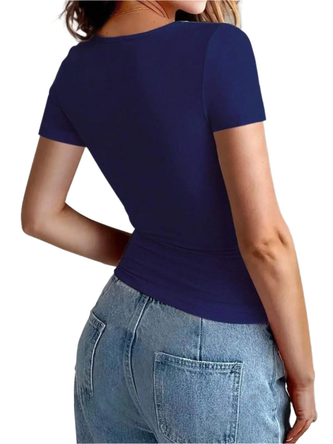 Round Neck Short Sleeve T-Shirt