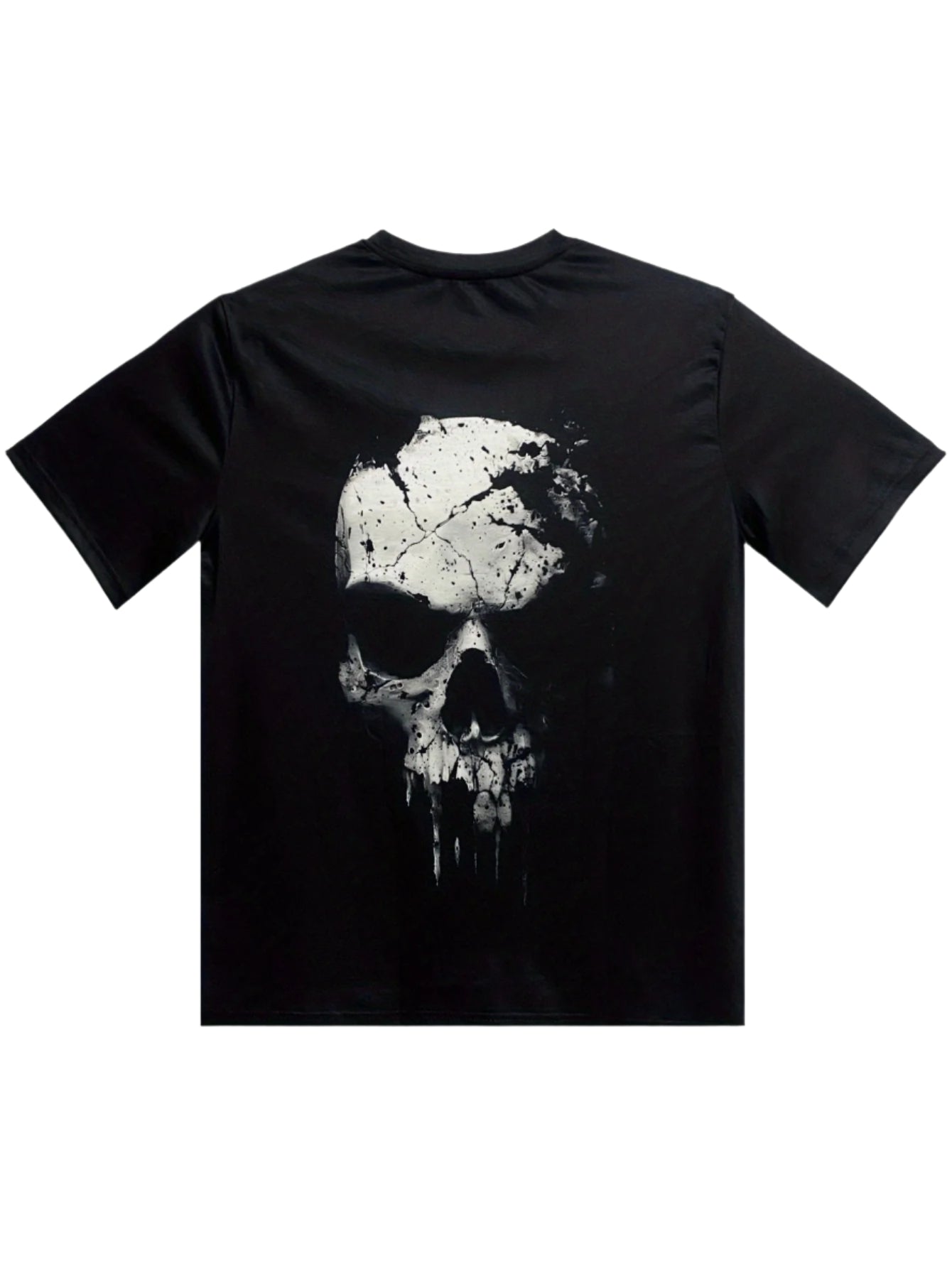 Men's 3D Print Skull T-Shirt