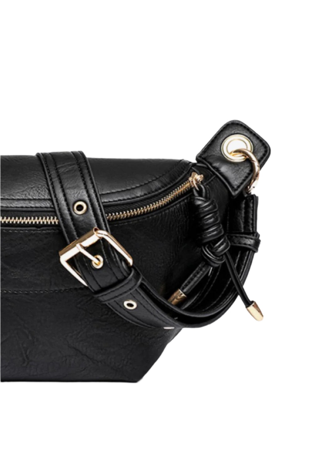 PU Leather Chain Strap Crossbody Bag