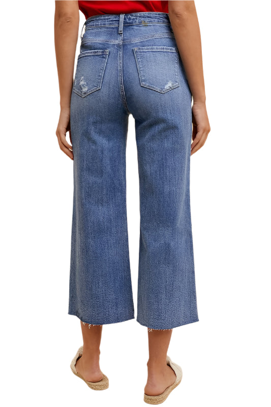 Annie Wear High Rise Wide Leg Jeans