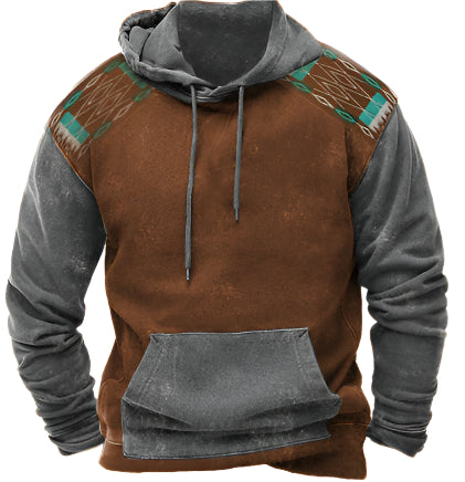 Men's Digital Printed Hooded Sweatshirt