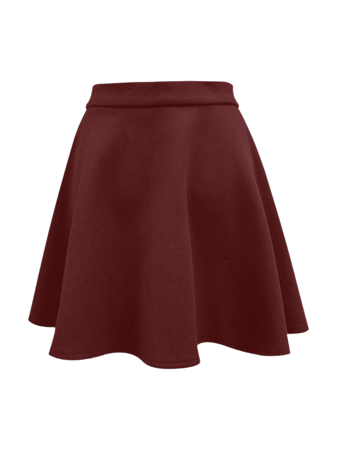 Buttoned Corduroy Mini Skirt