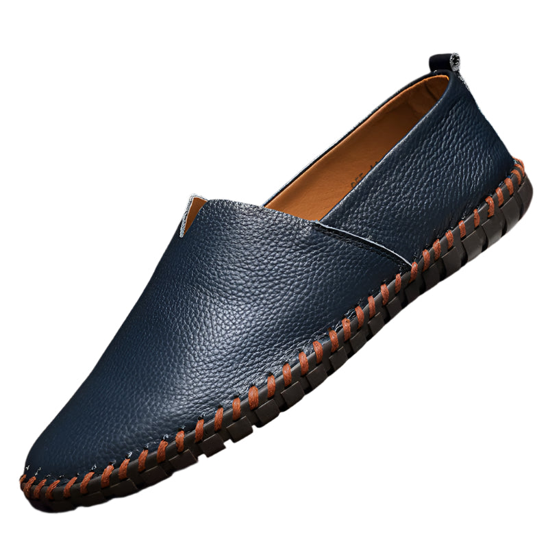 Men's Handmade Leather Slip-on Shoes