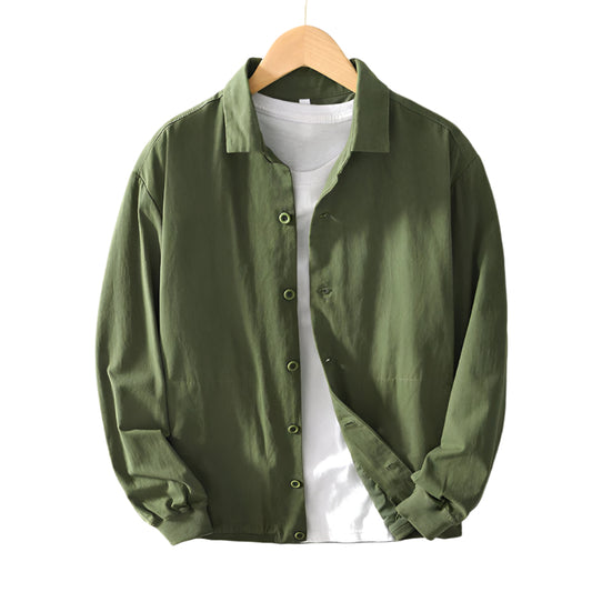 Men's Pure Cotton Collard Jacket