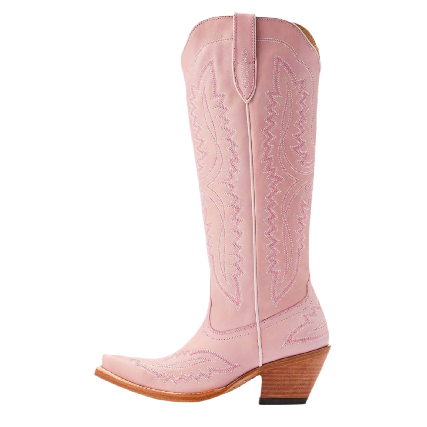 Side Zipper PU Leather Boots