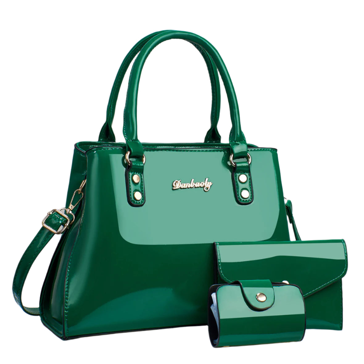 Pu Leather Handbag Set