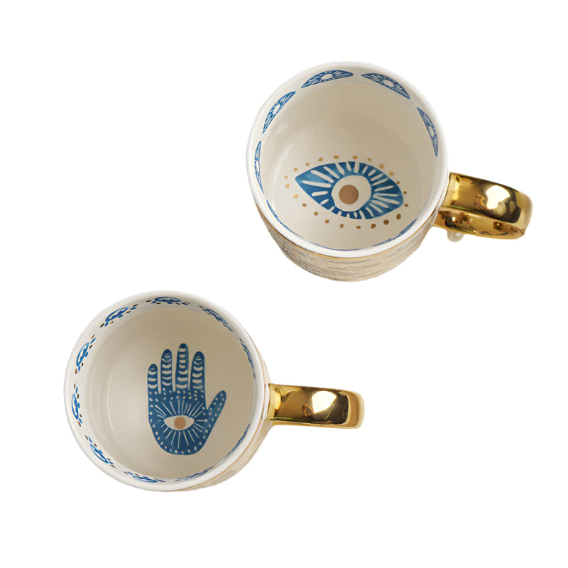 Eye Ceramic Altar Crockery