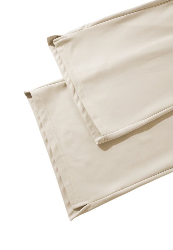 Drawstring Wide Leg Pants