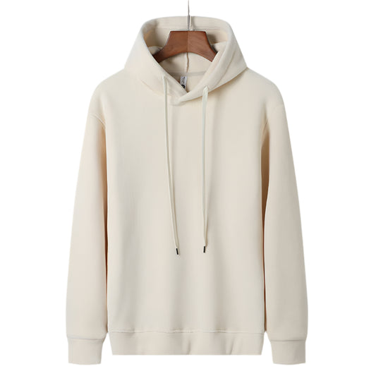 Men's Solid Color Hooded Sweatshirt