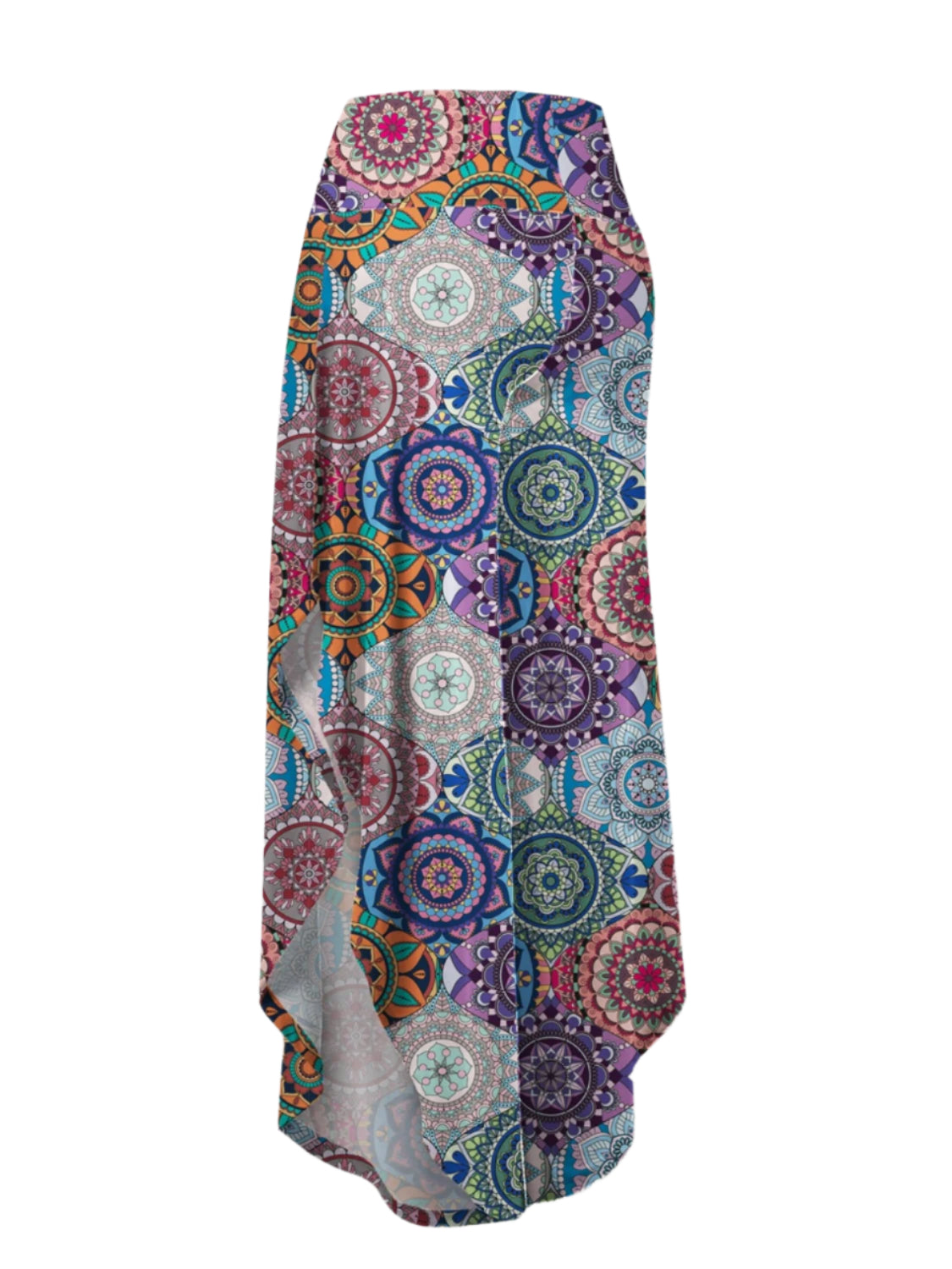 FAM-FAM Printed Wide Leg Pants