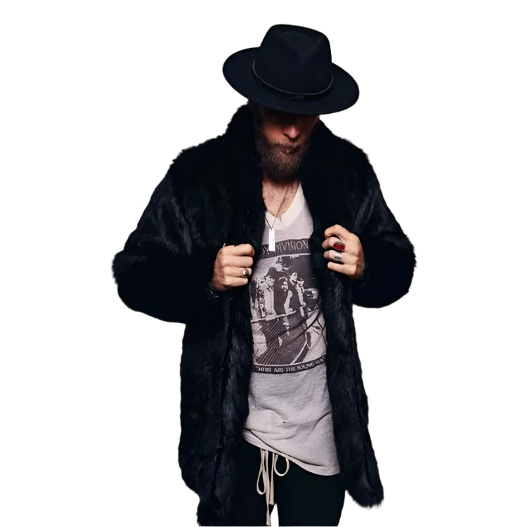 Men's Faux Fur Coat