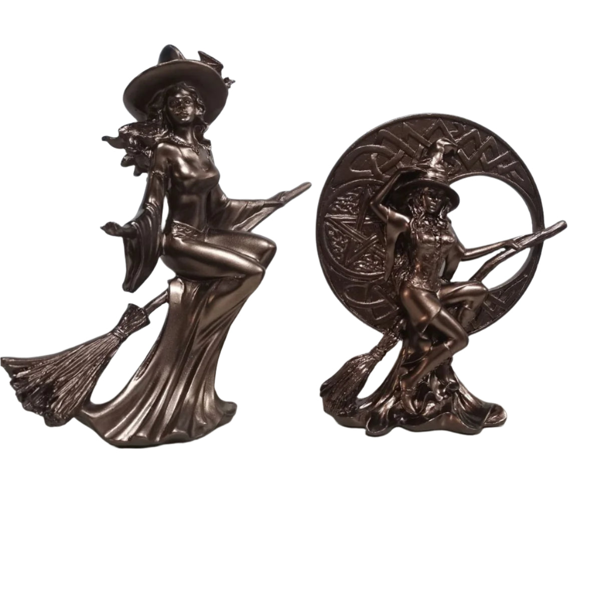 3-piece Resin Witch Altar Statues