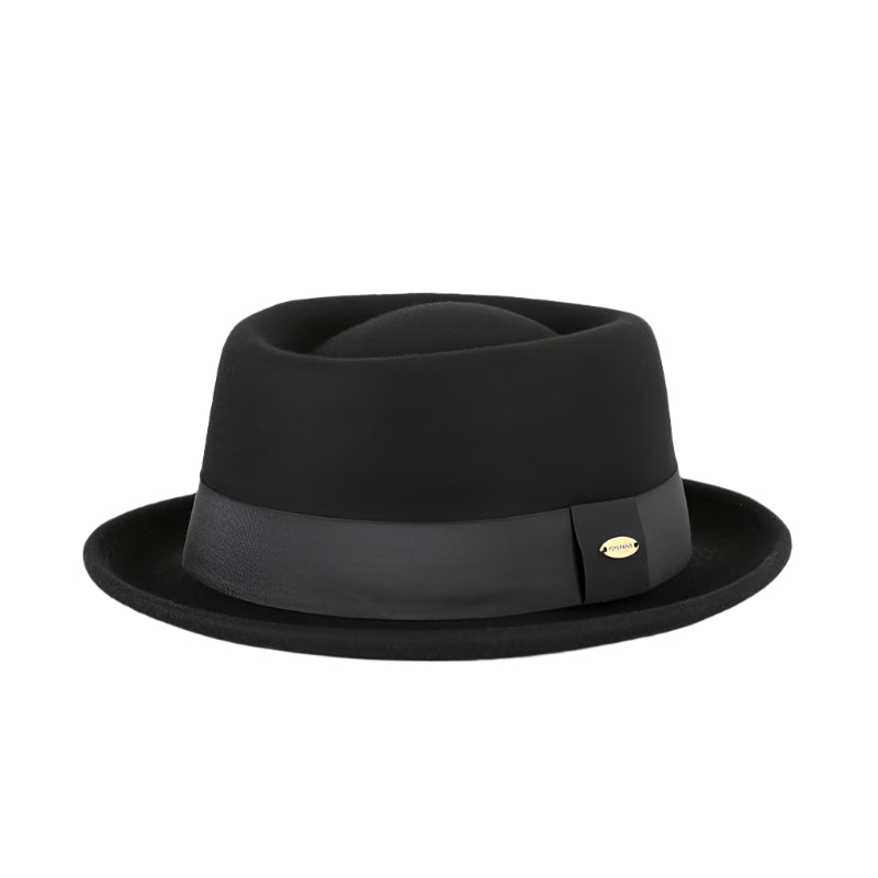 Men's Wool Contrast Band Hat