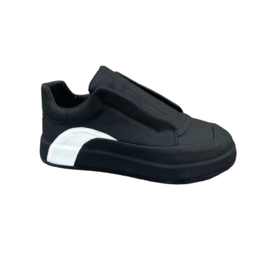 Men's Casual PU Leather Slip On Shoe