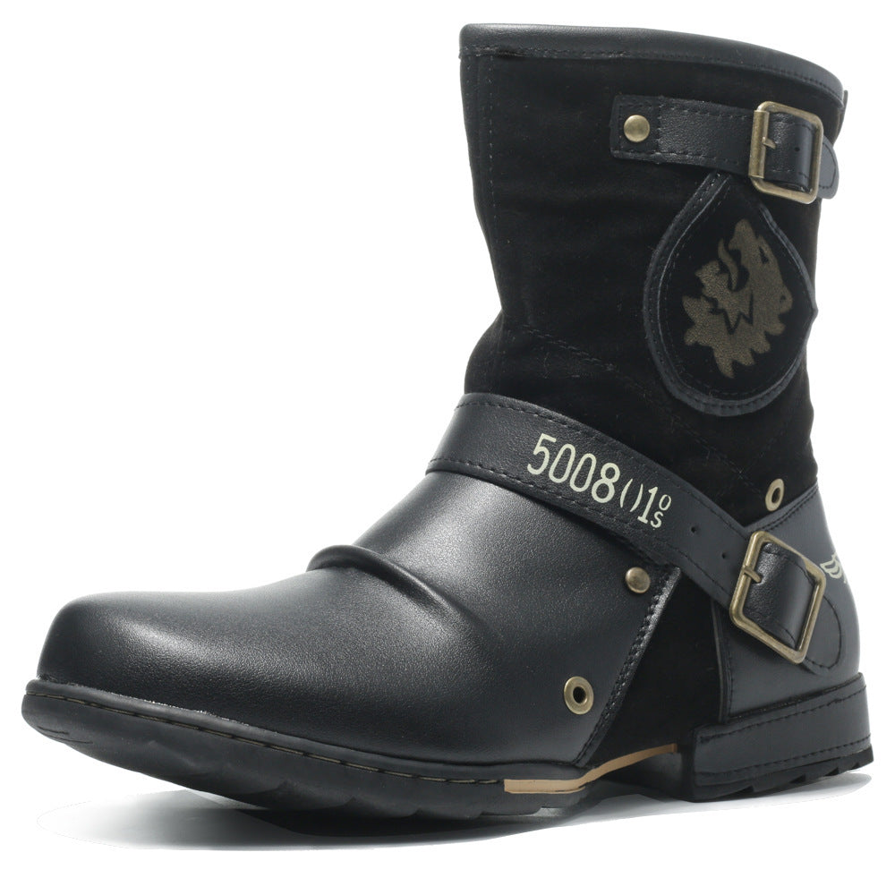 Mid-High Tube Men's Boots