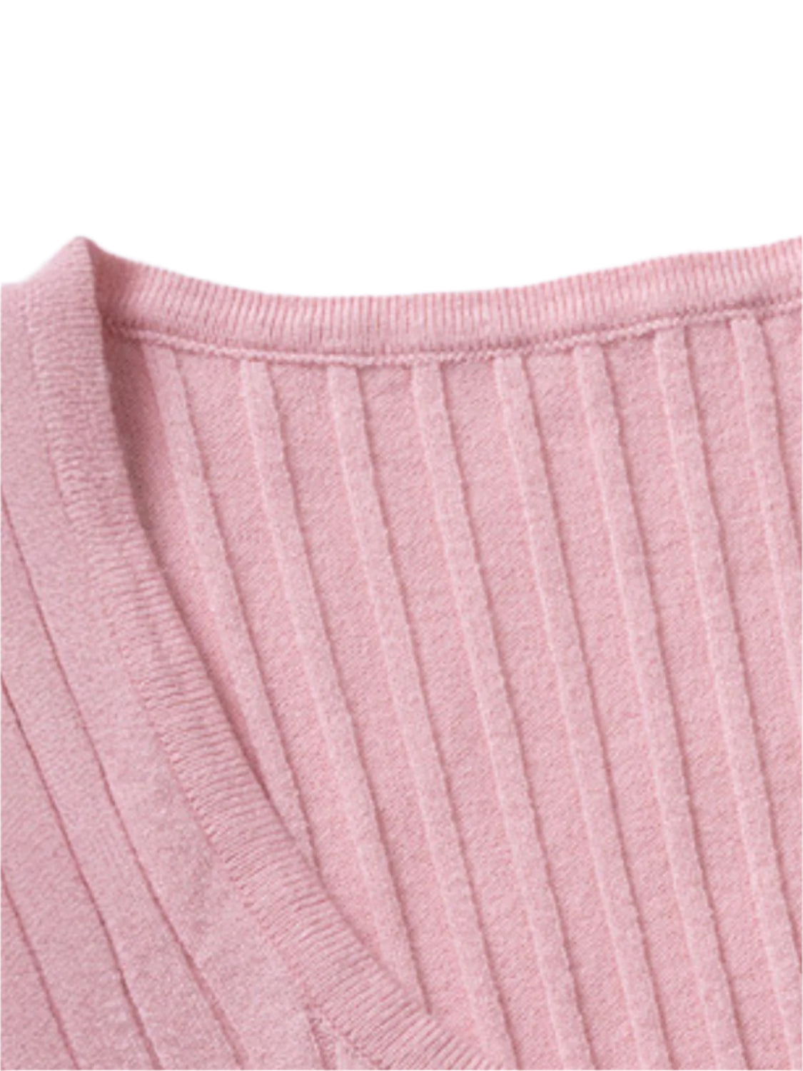 Half Button Scoop Neck Short Sleeve Knit Top