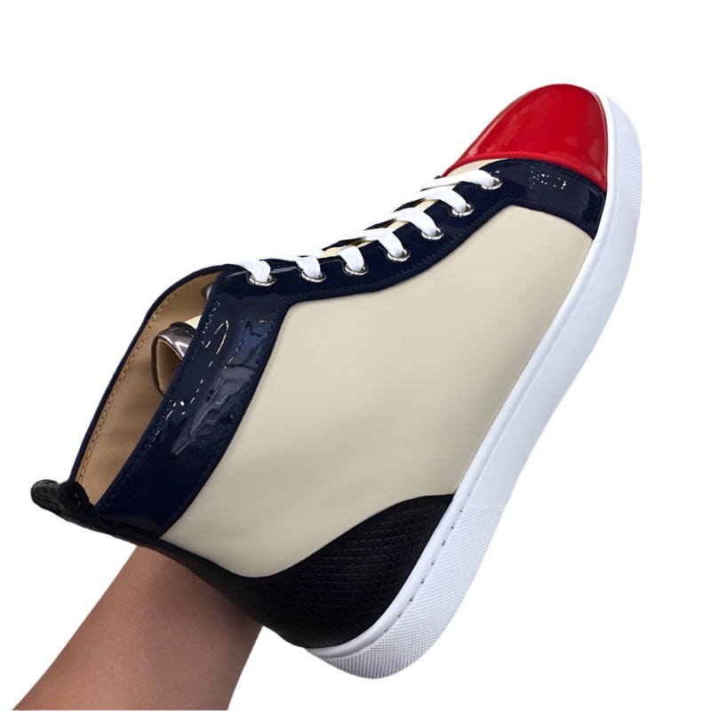 Men's High Top Cowhide Leather Shoes