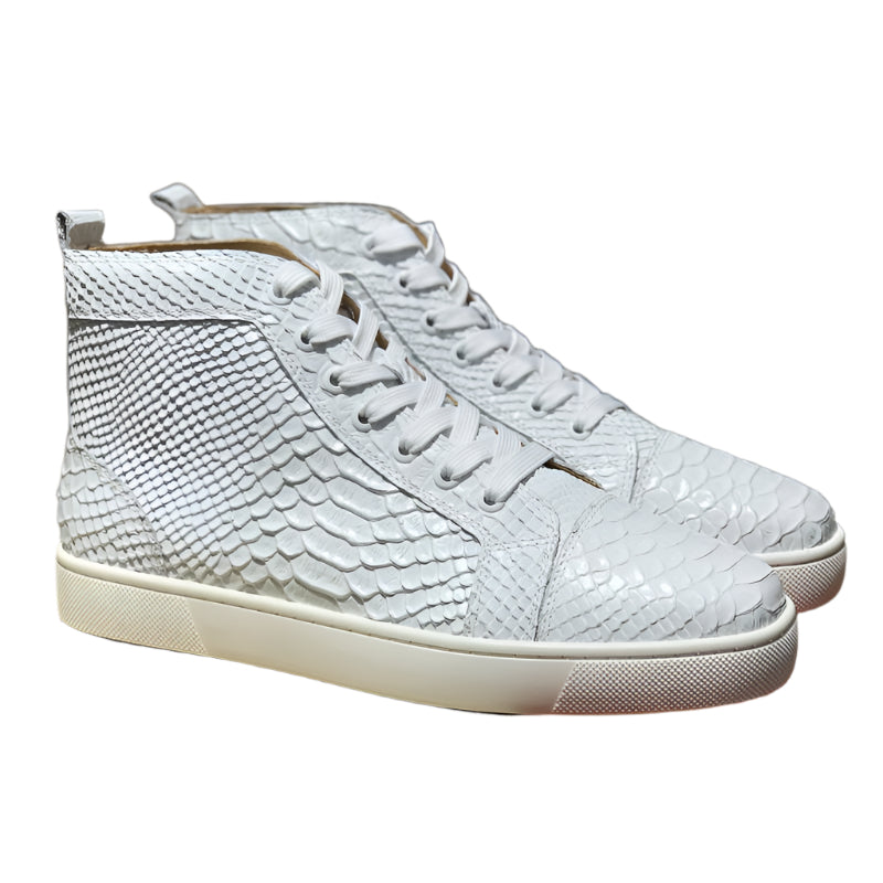 Men's High Top Cowhide Leather Shoes