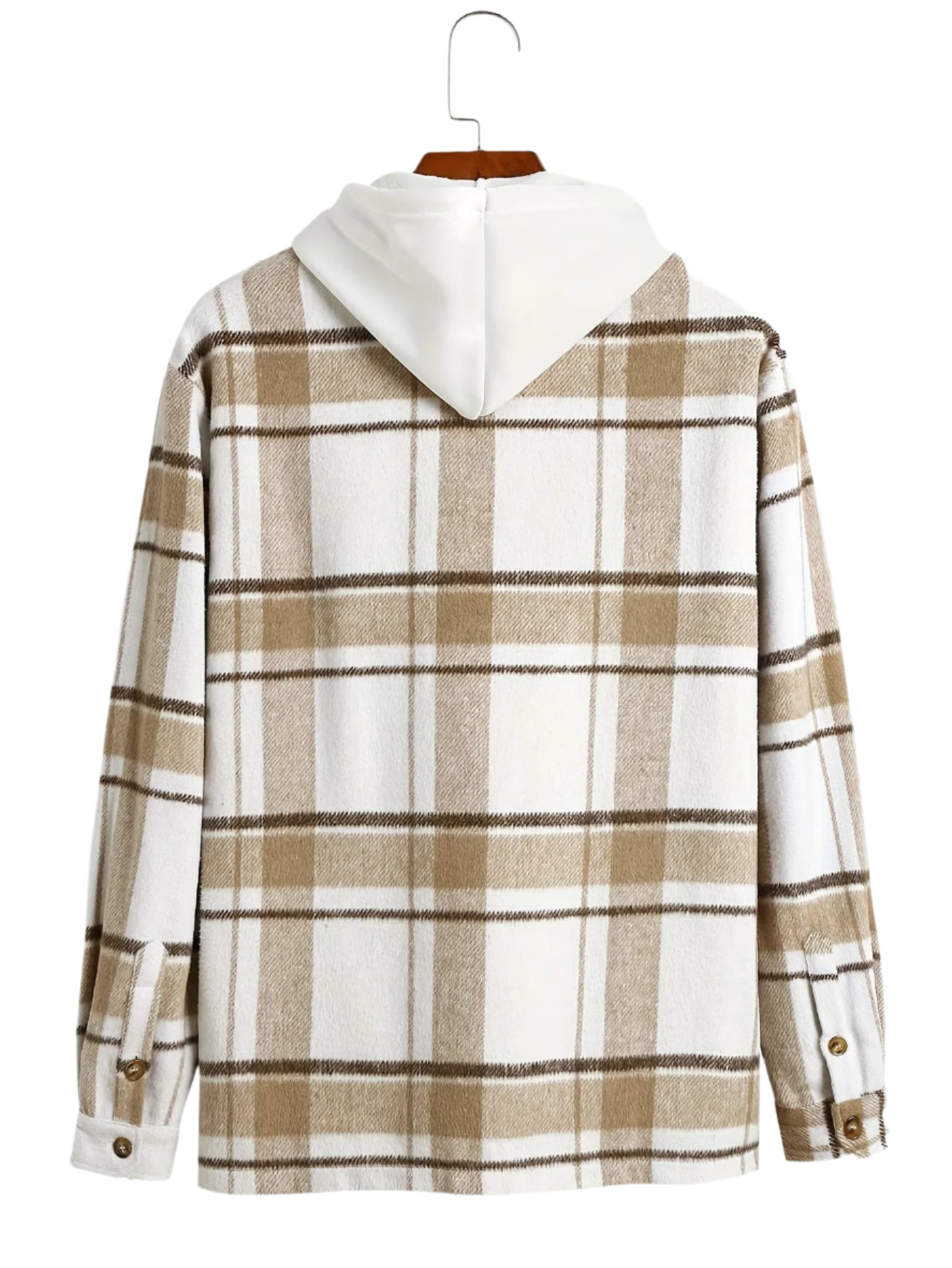 Men's Long Sleeve Plaid Button Up Shirt