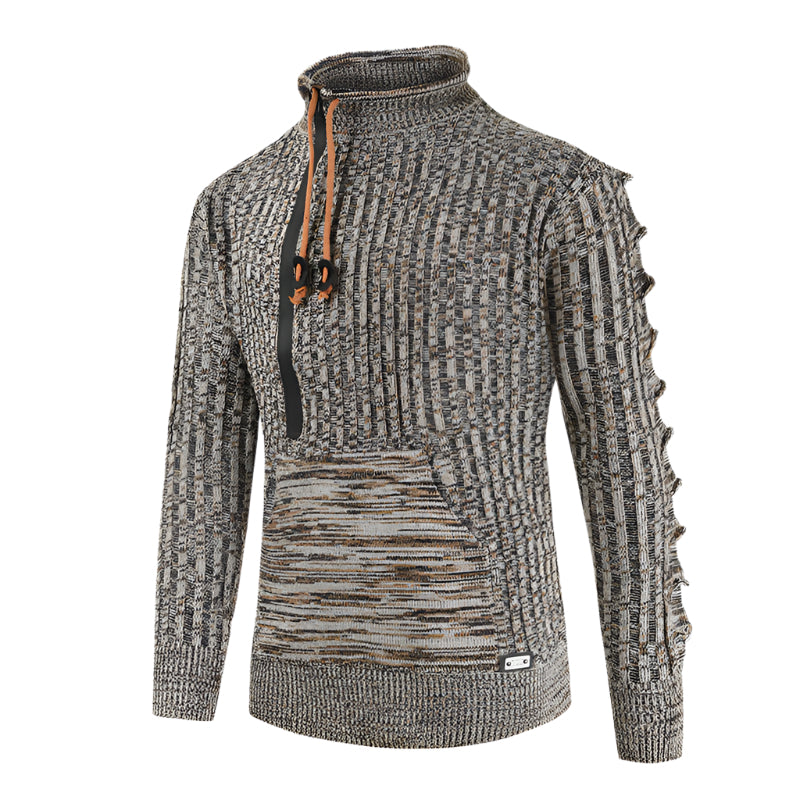 Men's Pullover Tether Trend Knitted Sweater