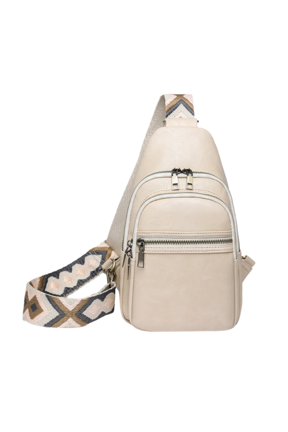 Adored It's Your Time PU Leather Sling Bag