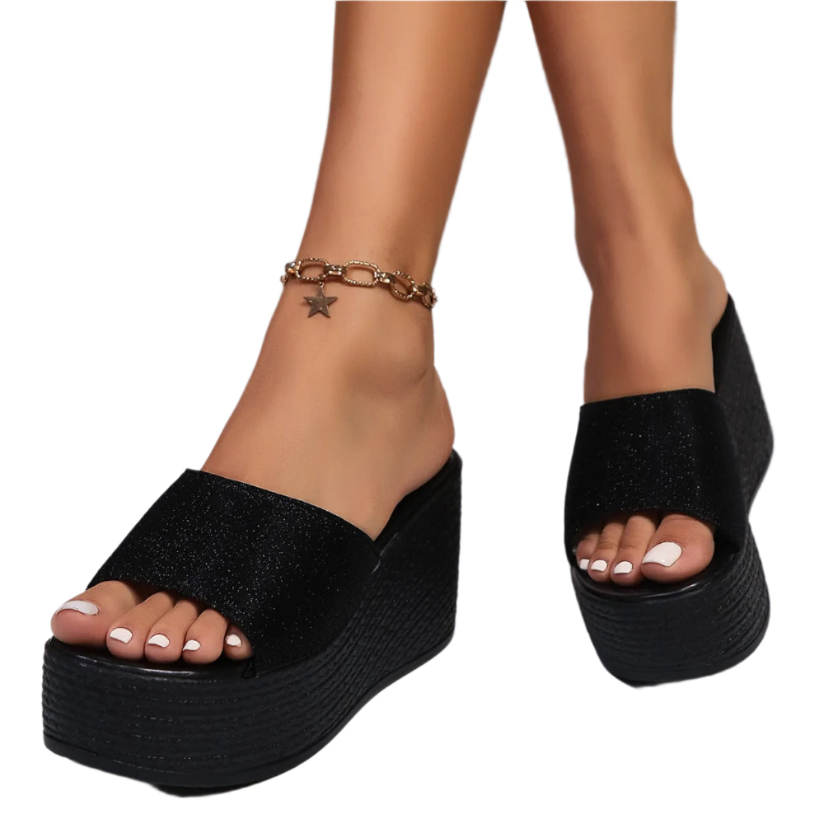Open Toe Wedge Sandals