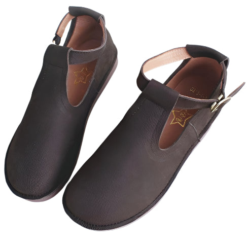 Handmade Cowhide Non-slip Soft Sole Shoes