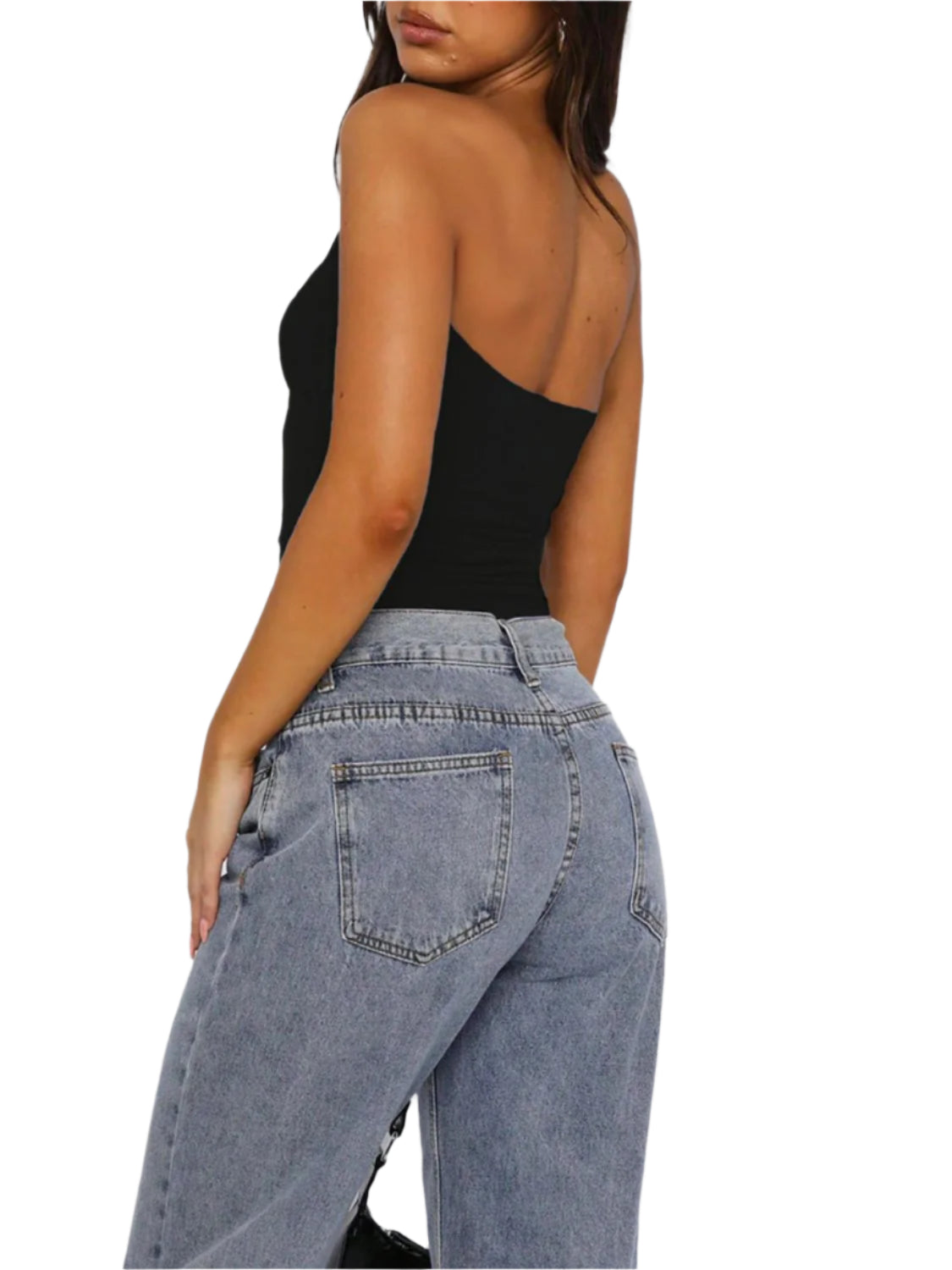 Devine Ruched Tube Top