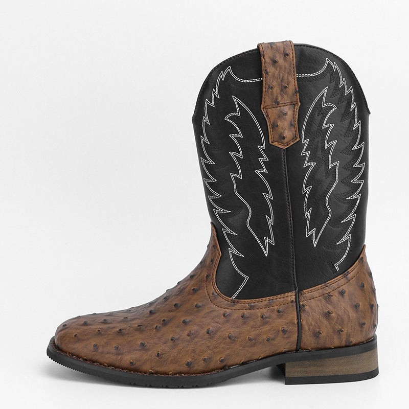 Western Denim Men's Cowboy Boots