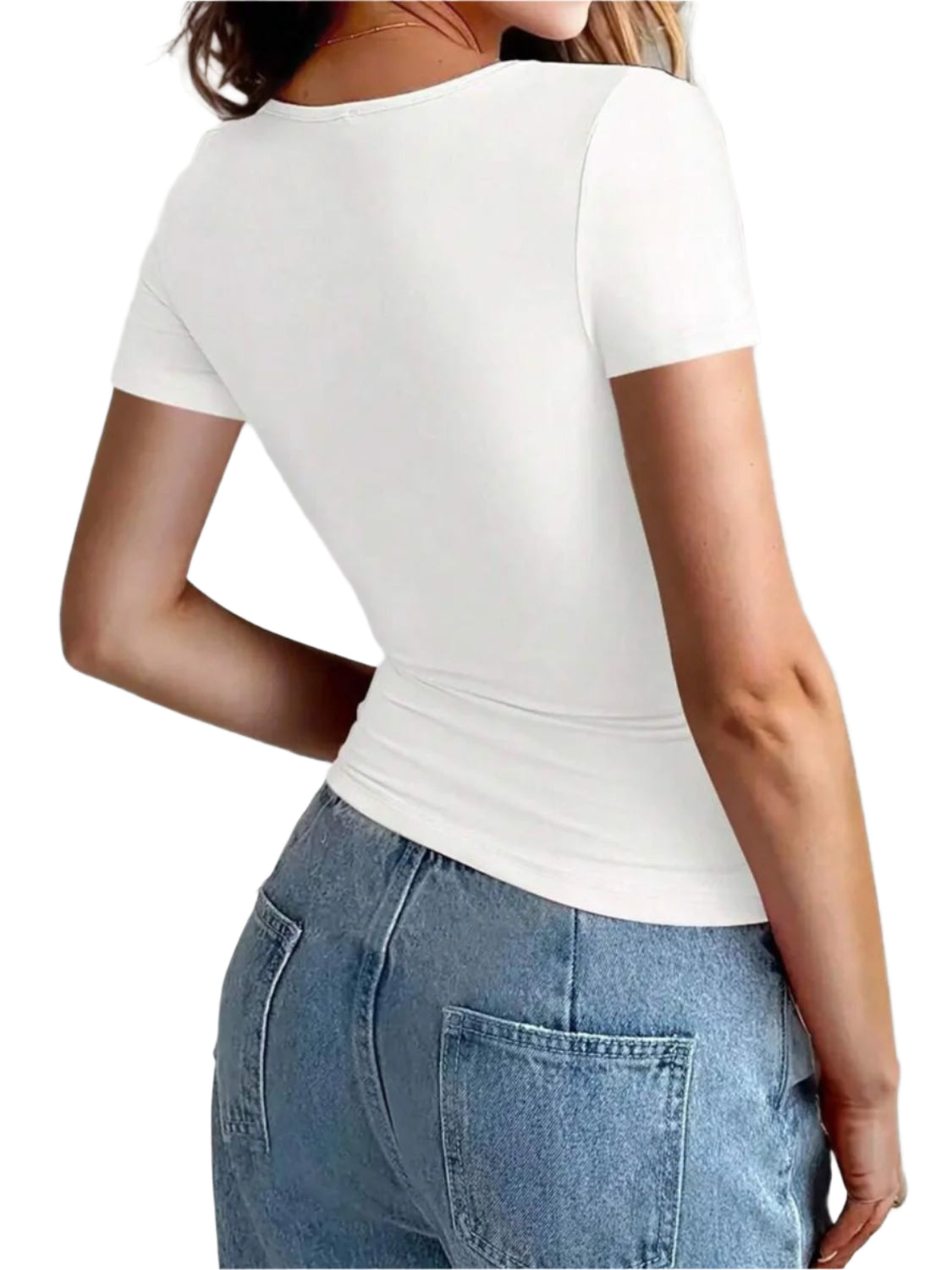 Round Neck Short Sleeve T-Shirt