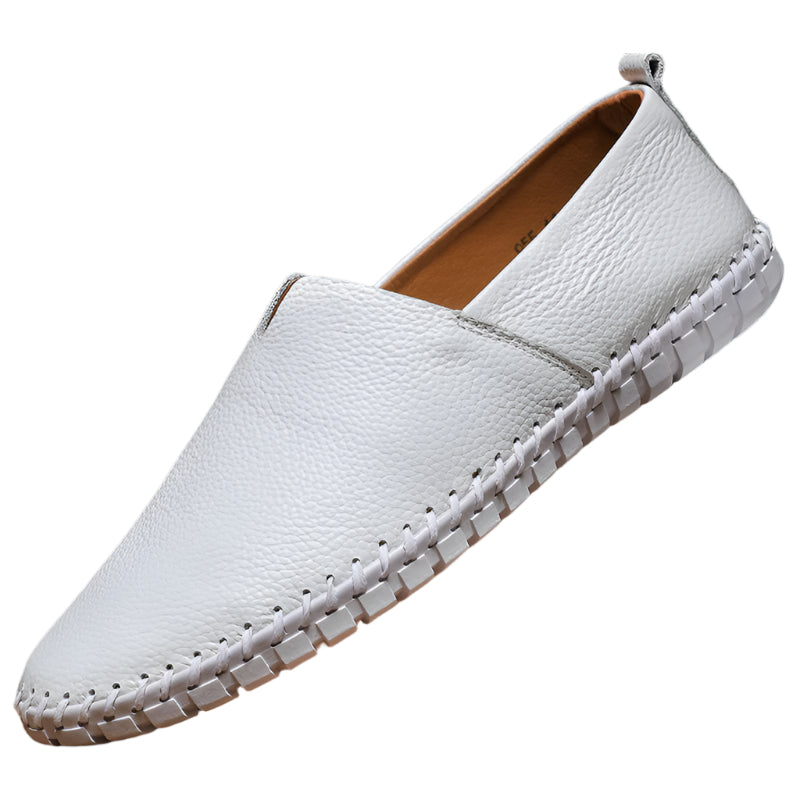 Men's Handmade Leather Slip-on Shoes