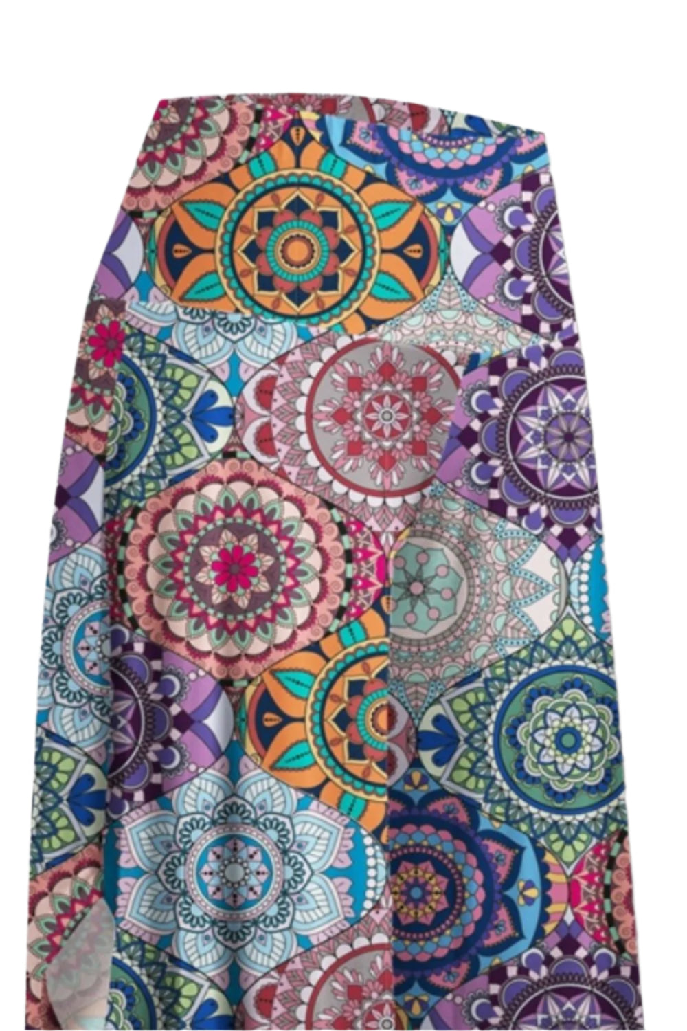 FAM-FAM Printed Wide Leg Pants