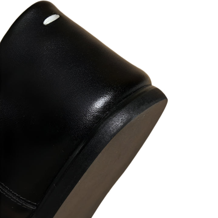 Vegetable Tanned Sheepskin Split Toe Flats