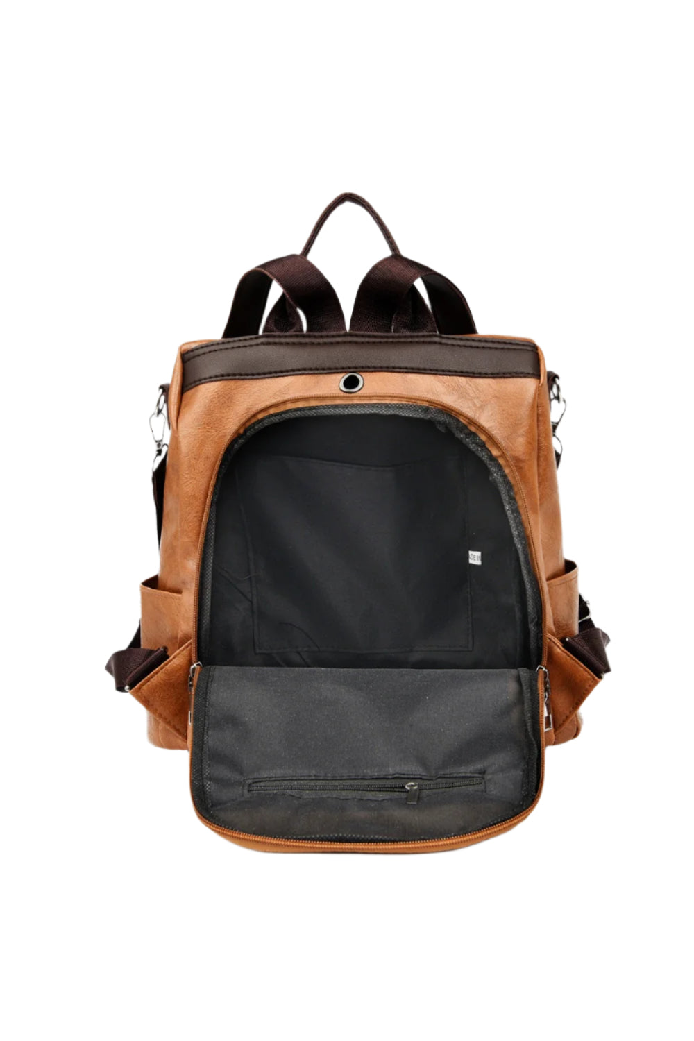 PU Leather Backpack Bag