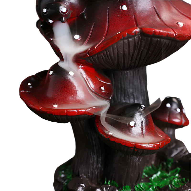 Resin Backflow Mushroom Incense Burner
