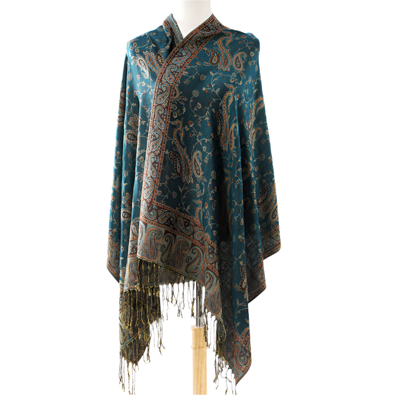 Colorful Tassel Scarf