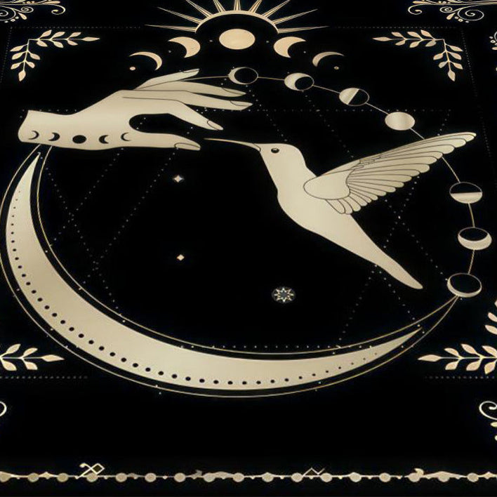 Colorful Tarot  Altar Cloth